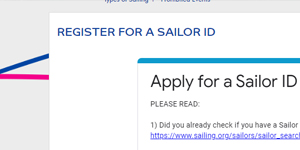 World Sailing id